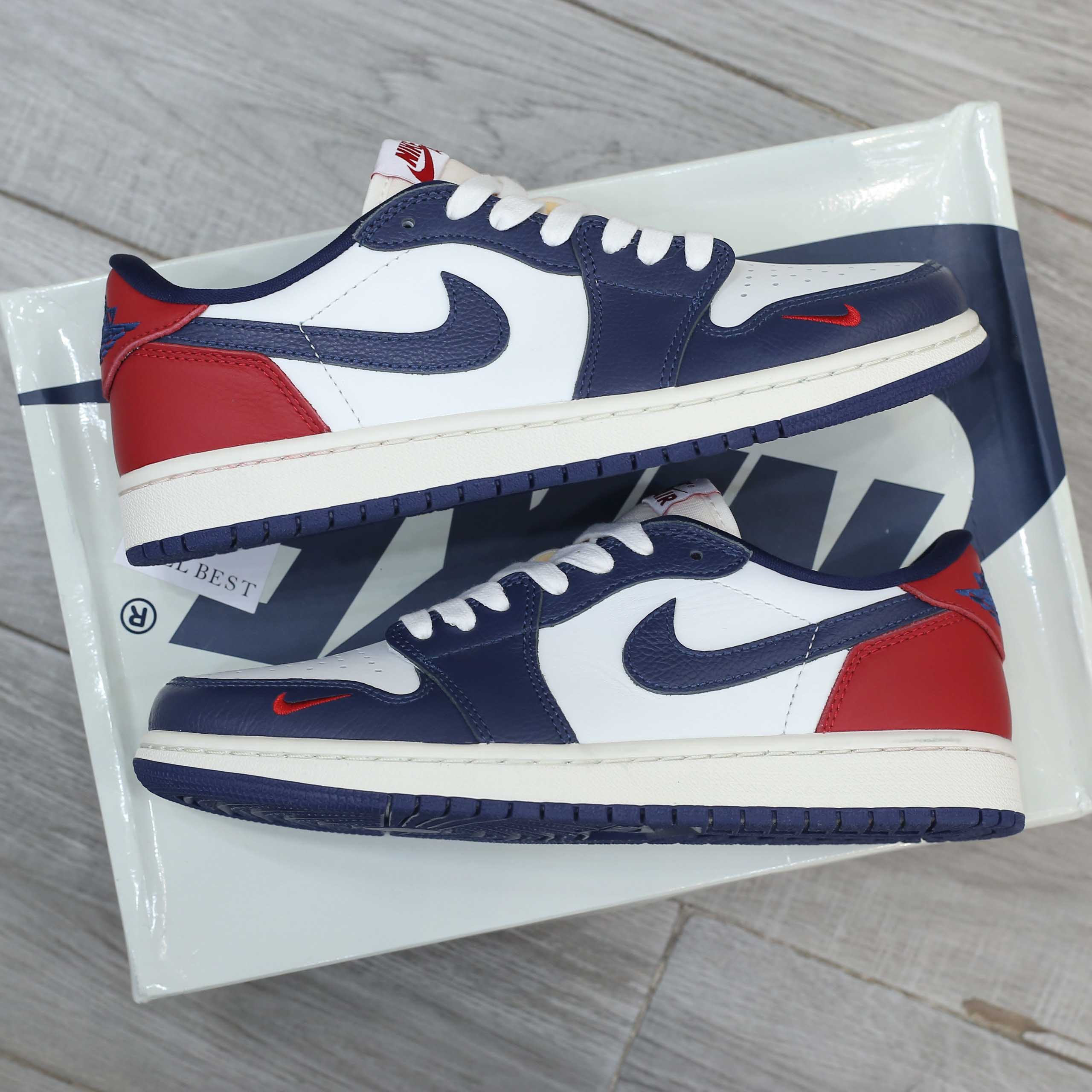 Giày Nike Air Jordan 1 Retro Low OG Howard University Best Quality