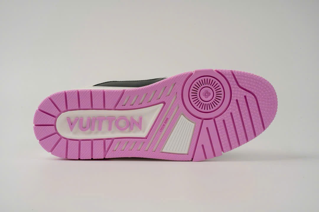 Giày Louis Vuitton LV Trainer #54 White Black Pink Best Quality