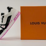 Giày Louis Vuitton LV Trainer #54 White Black Pink Best Quality