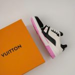 Giày Louis Vuitton LV Trainer #54 White Black Pink Best Quality