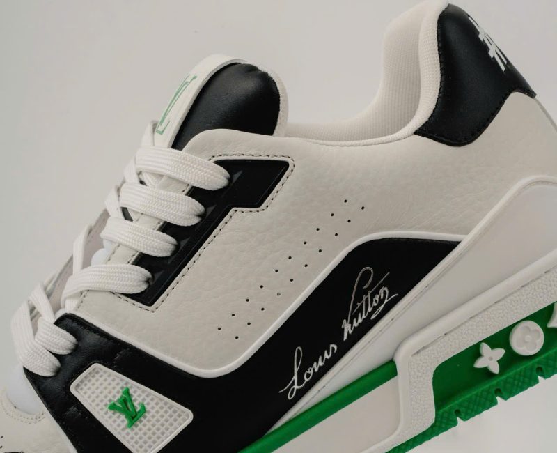 Giày Louis Vuitton LV Trainer #54 White Green Black Best Quality