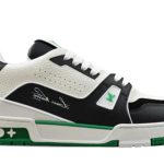 Giày Louis Vuitton LV Trainer #54 White Green Black Best Quality