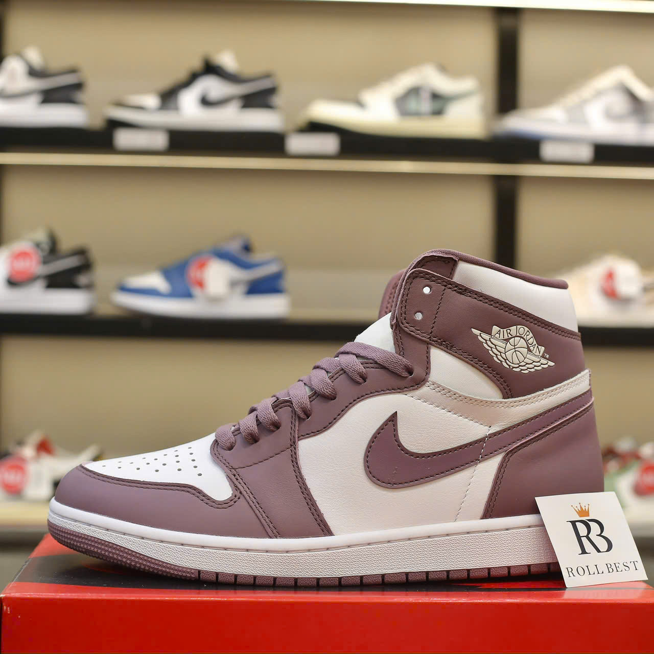 Giày Nike Air Jordan 1 Retro High OG ‘White Sky J Mauve’ Best Quality