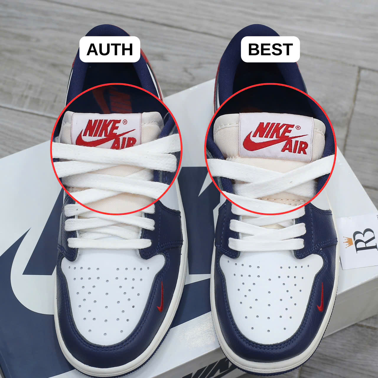 So Sánh Nike Air Jordan 1 Retro Low OG Howard University
