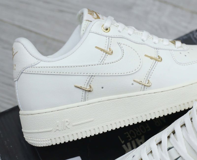 Giày Nike Air Force 1 Low ‘White Mini Gold Swooshes’ Best Quality