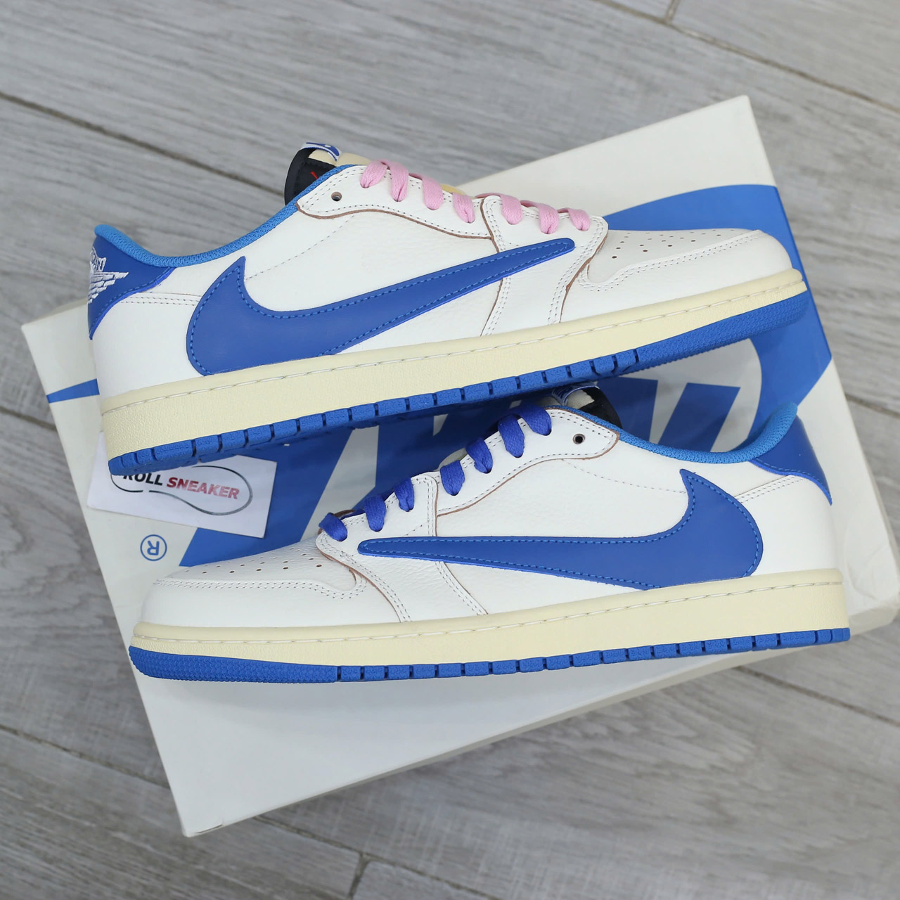 Giày Nike Air Jordan 1 Low Travis Scott x Fragment 2.0 2025 Like Auth