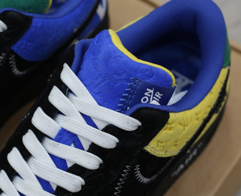 Giày Air Force 1 Low x Louis Vuitton 'Multi-Color Patchwork'