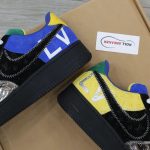 Giày Air Force 1 Low x Louis Vuitton 'Multi-Color Patchwork'
