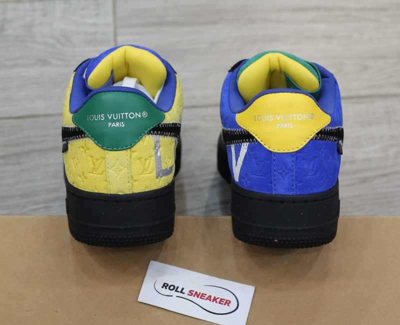 Giày Air Force 1 Low x Louis Vuitton 'Multi-Color Patchwork'