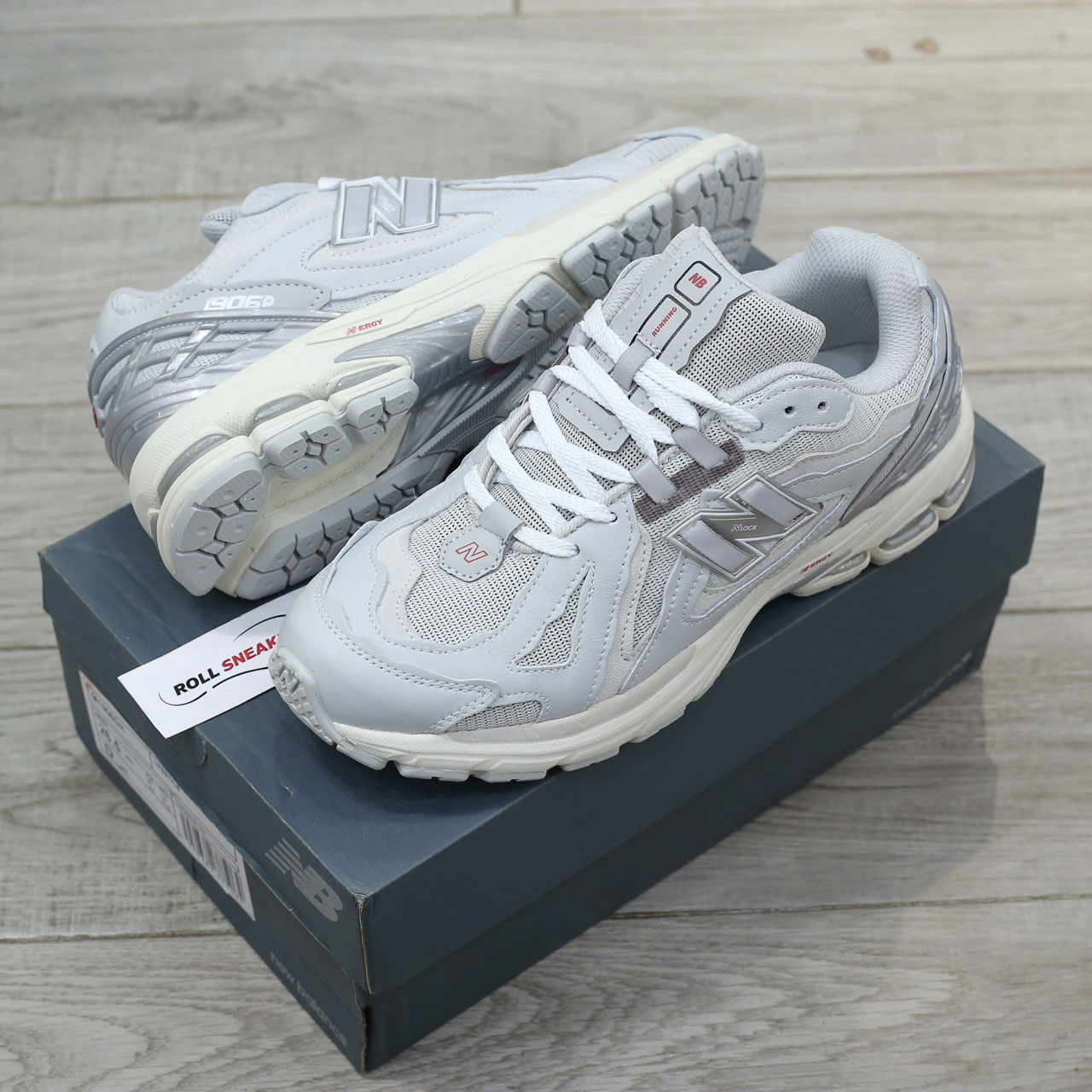 Giày New Balance 1906 Silver Metallic Chuẩn 99% Auth