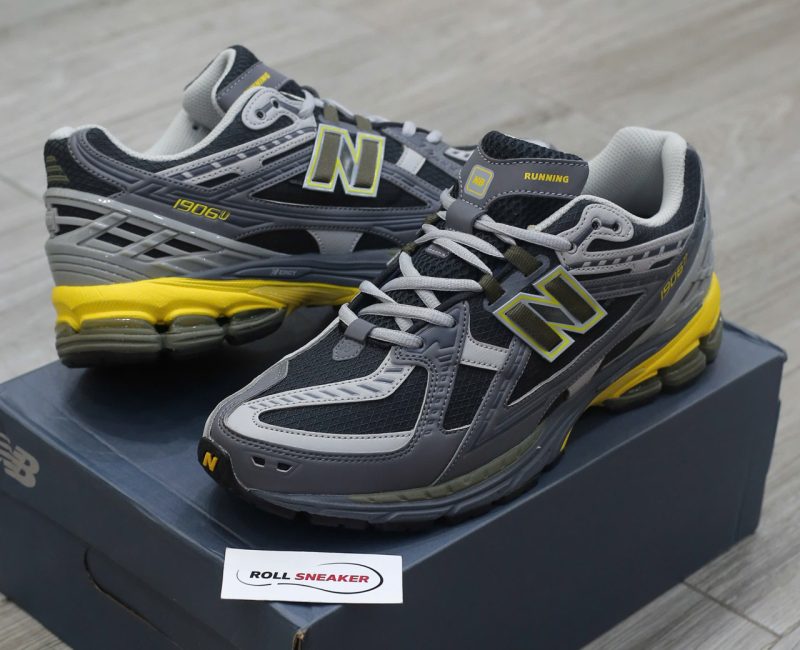 Giày New Balance 1906N Black Yellow Gray Chuẩn 99% Auth