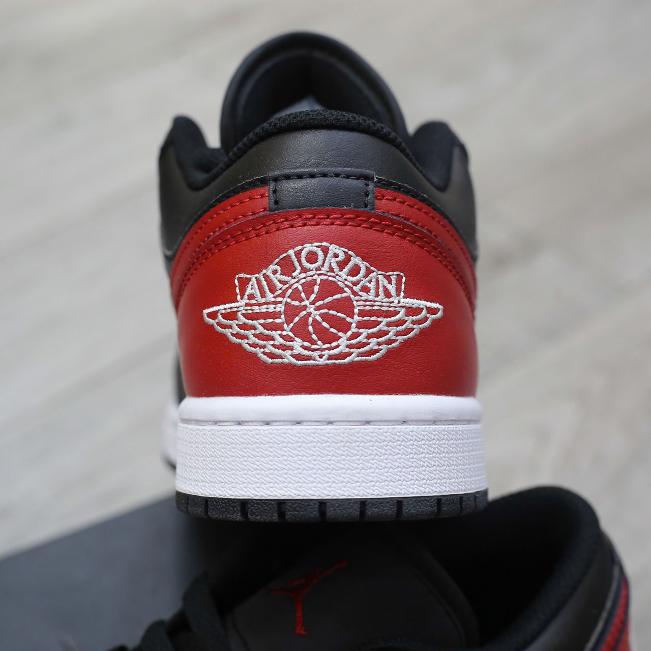 Giày Nike Air Jordan 1 Low ‘Bred Twist’ Chuẩn 99% Auth