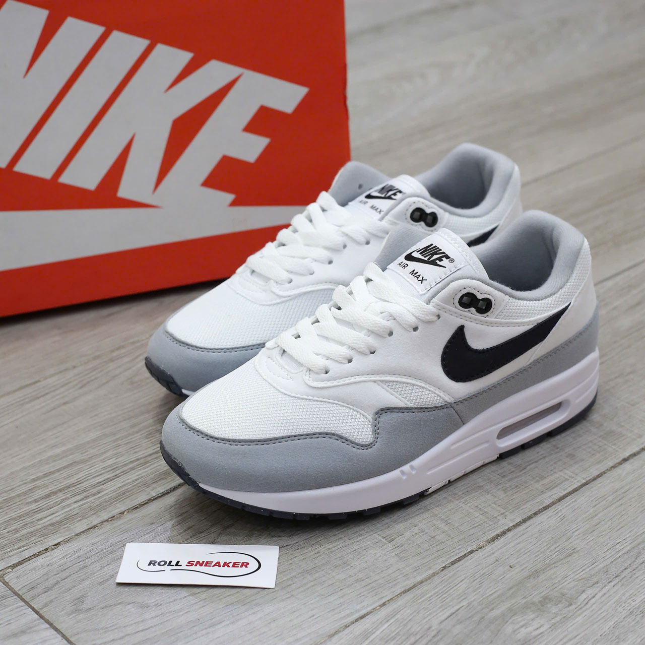 Giày Nike Air Max 1 Platinum Tint Dark Obsidian Chuẩn 99% Auth