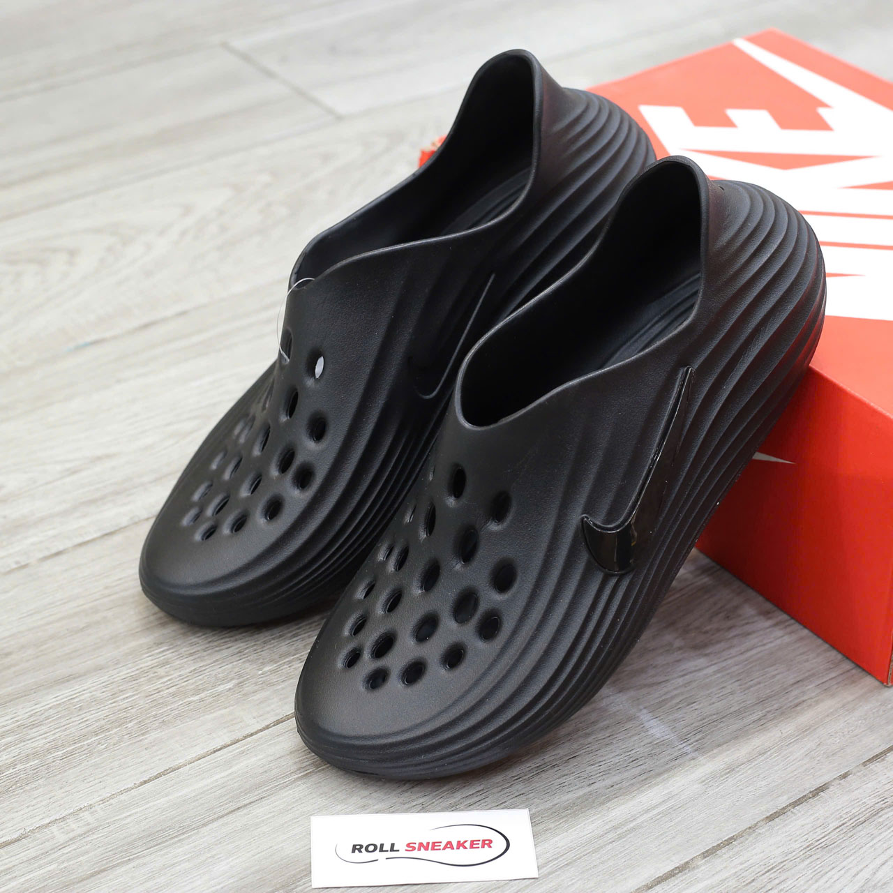 Giày Nike ReactX Rejuven8 ‘Triple Black’ Chuẩn 99% Auth