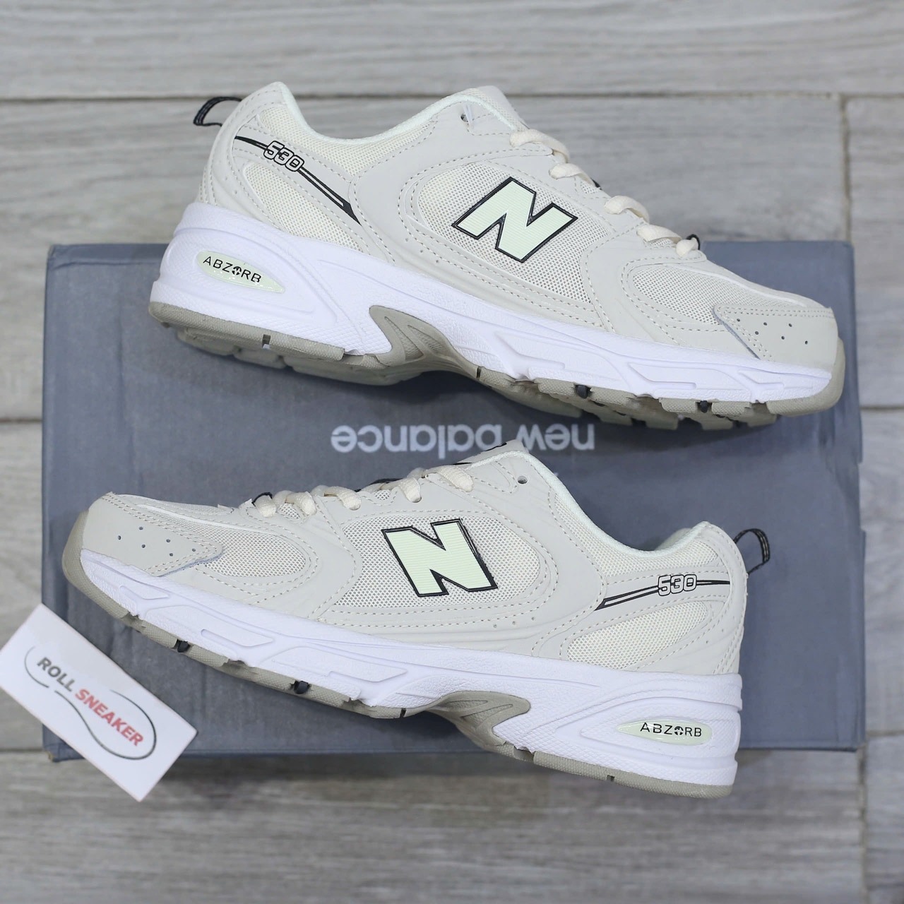 Giày New Balance 530v2 Retro Khaki Chuẩn 99% Auth
