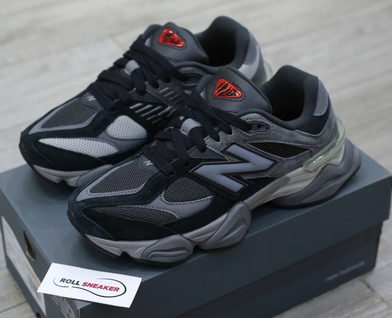 Giày New Balance 9060 Black Castlerock Grey Chuẩn 99% Auth