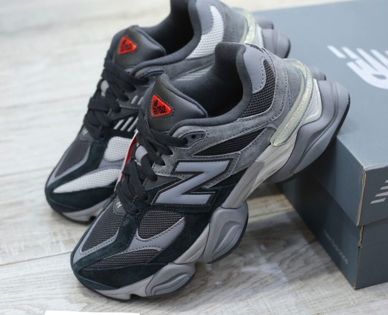 Giày New Balance 9060 Black Castlerock Grey Chuẩn 99% Auth