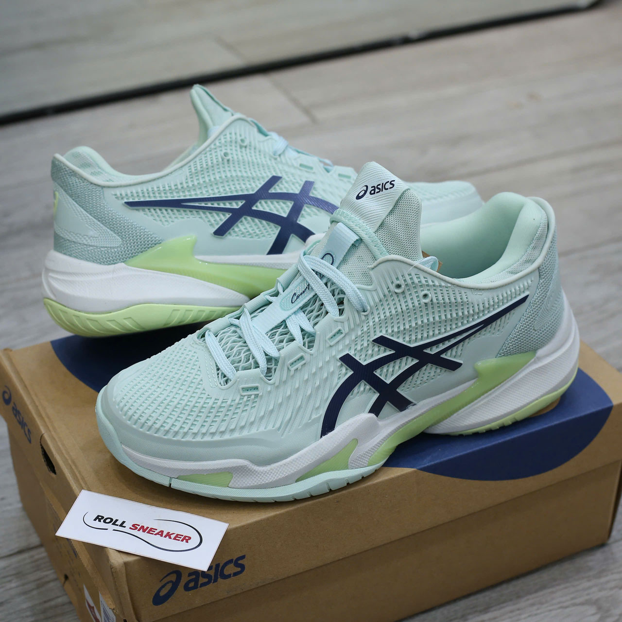 Giày Asics Court FF 3 ‘Pale Blue’ Best Quality