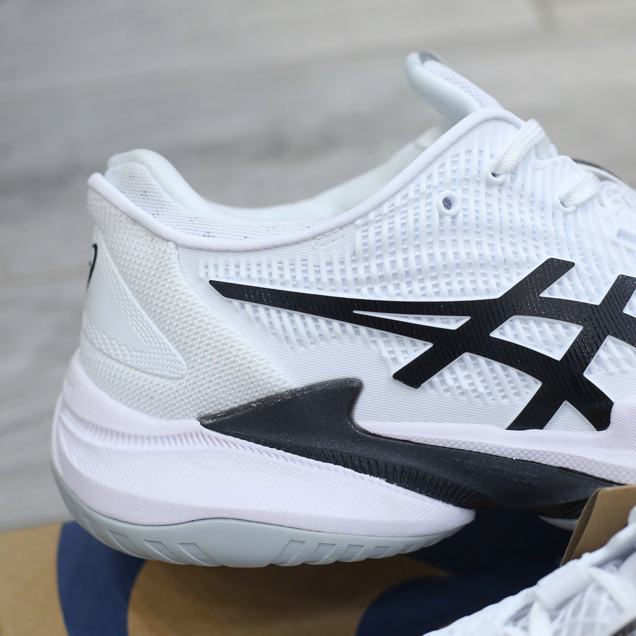 Giày Asics Court FF 3 ‘White Black’ Best Quality
