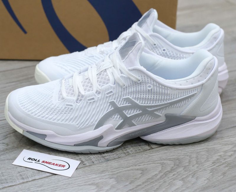 Giày ASICS Court FF 3 ‘White Pure Silver’ Best Quality
