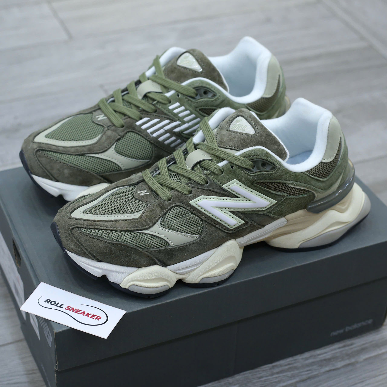 Giày New Balance 9060 Dark Army Best Quality