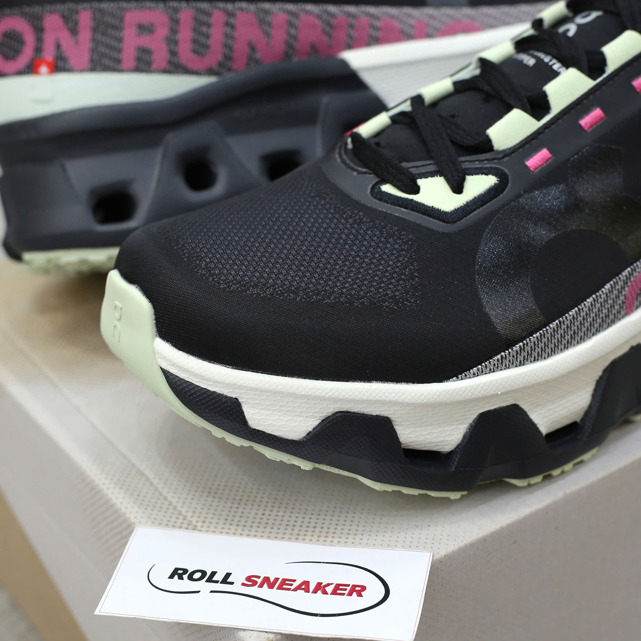 Giày On Running Cloudmonster Hyper Iron Black Like Auth