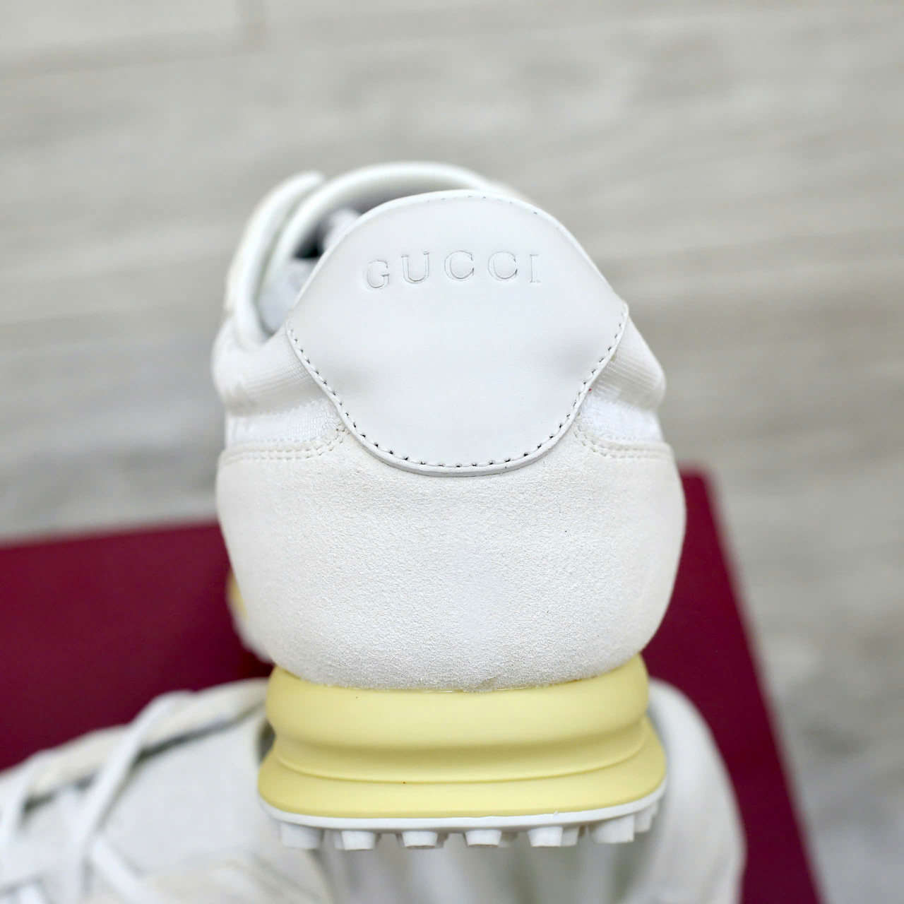 Giày Gucci Re-Motion Variation White Original GG Canvas Best Quality