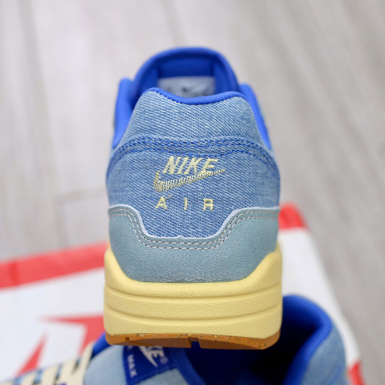 Giày Nike Air Max 1 Premium Dirty Denim ‘Deep Royal Blue’ Best Quality