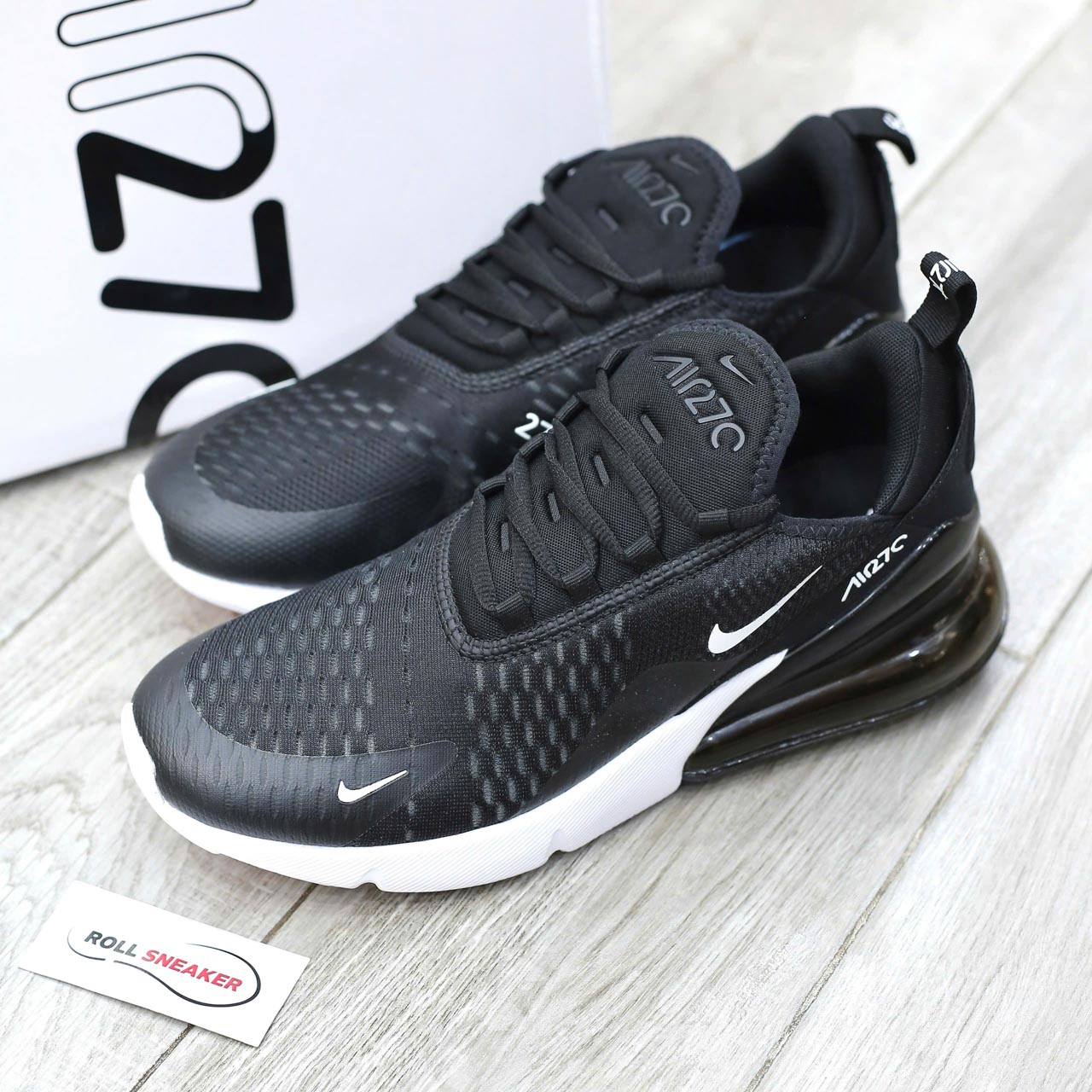 Giày Nike Air Max 270 Flyknit 'Core Black' Best Quality