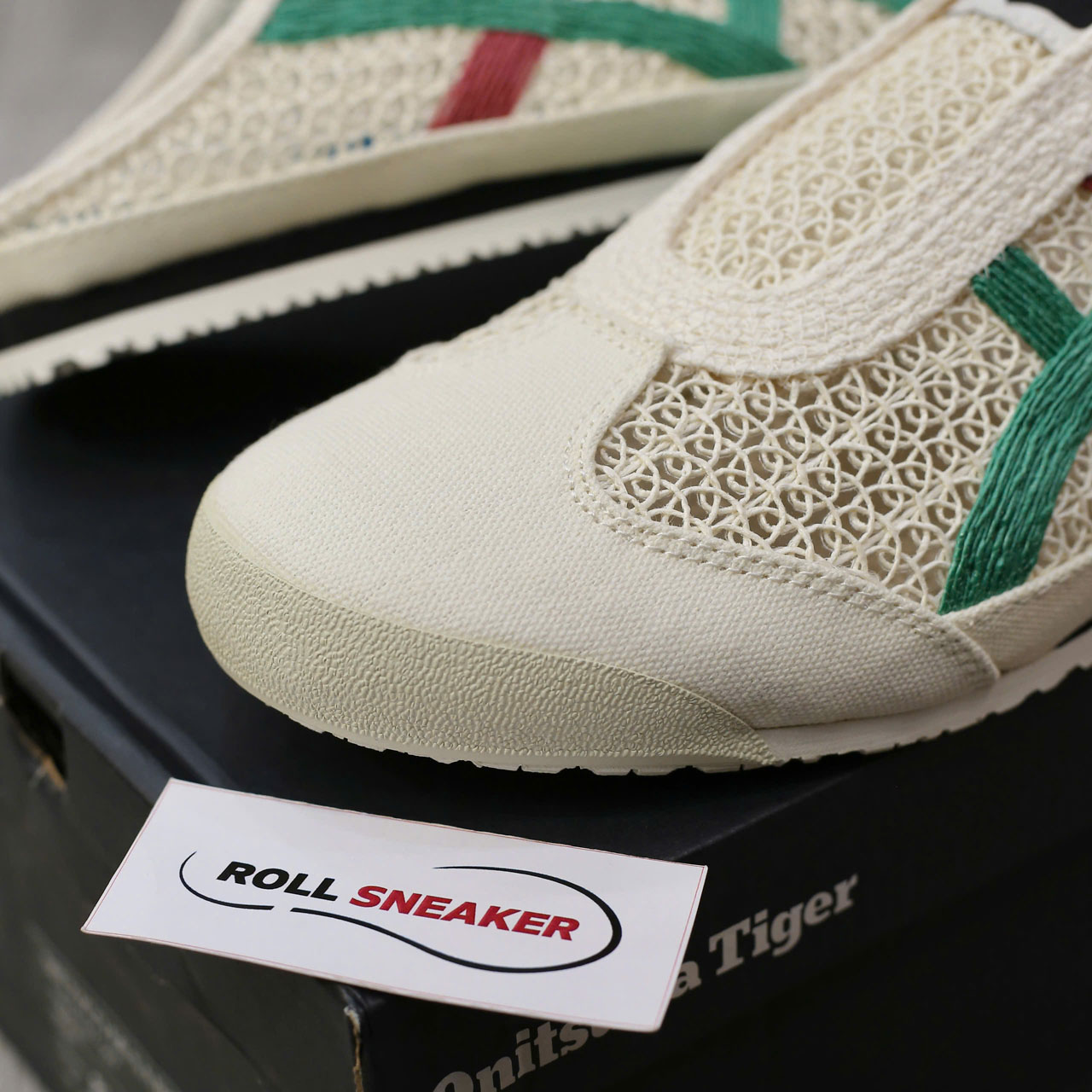 Giày Onitsuka Tiger Mexico 66 Sabot ‘Cream Kale’ Like Auth