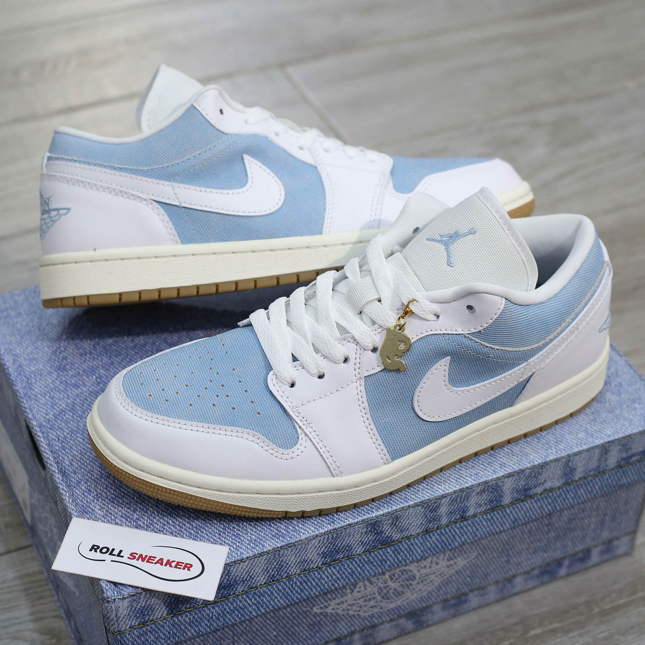 Giày Air Jordan 1 Low SE ‘Worn Blue’ Best Quality