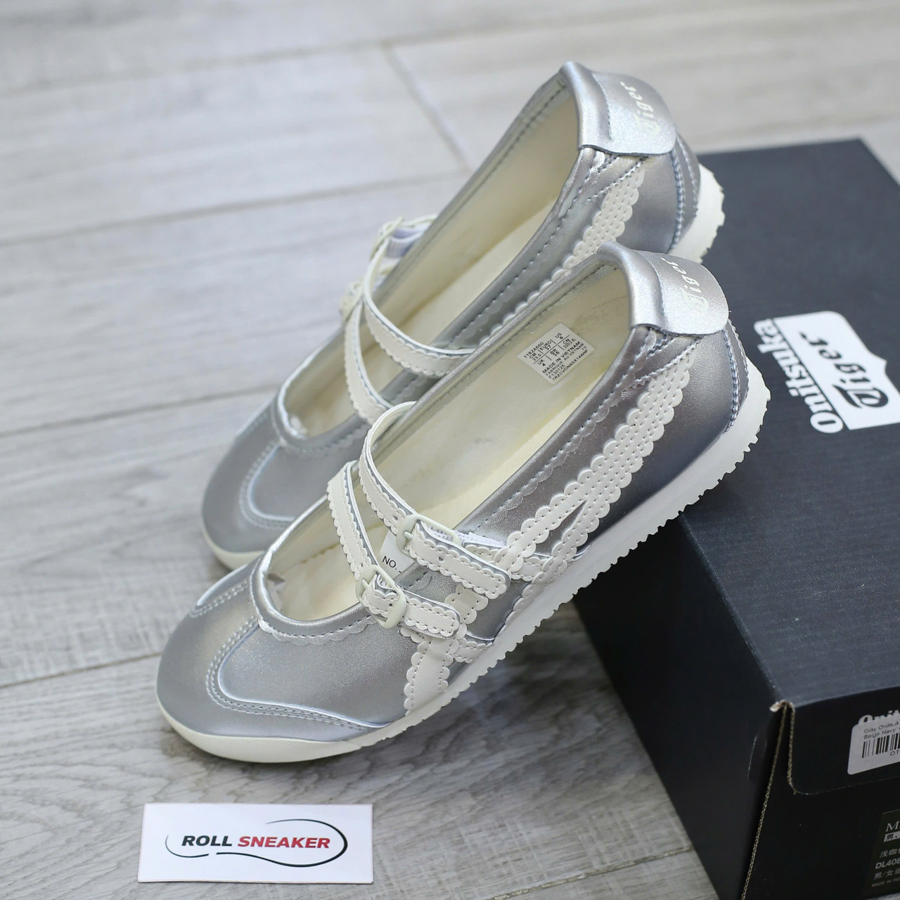 Giày Onitsuka Tiger Mexico 66 TGRS Silver Cream Best Quality